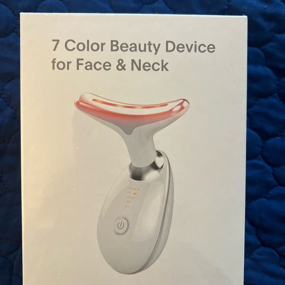 Other - LED Skincare Device for Face & Neck - Red and White